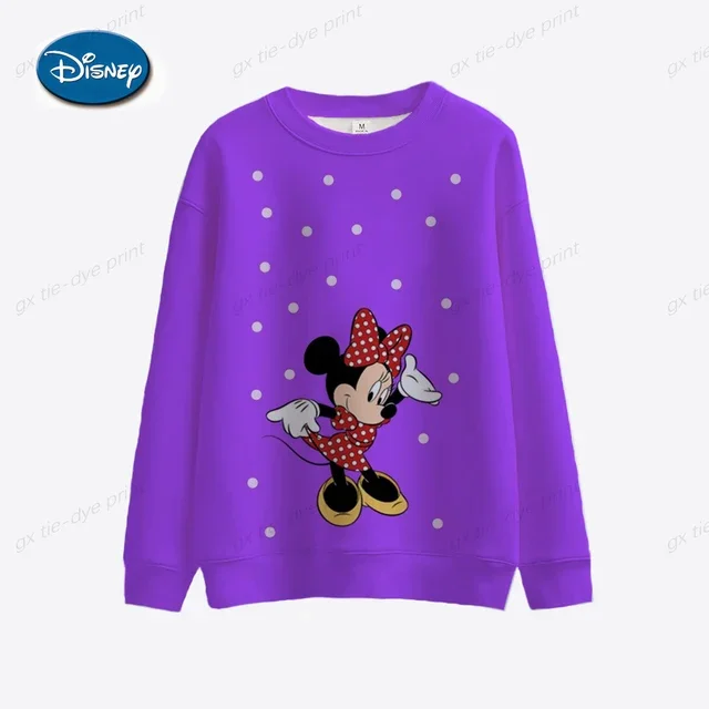 thumbnail image 1 of Sudadera con capucha y sudadera de Disney para mujer Sudadera de Mickey Mouse Otoño Primavera Sudadera con capucha de manga larga Harajuku Ropa 2024, 1 of 5