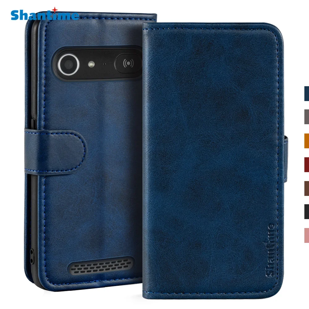 para Doro 8040 Case Magnético Carteira Capa de Couro para Doro 8042 Suporte Coque Telefone Cases Case
