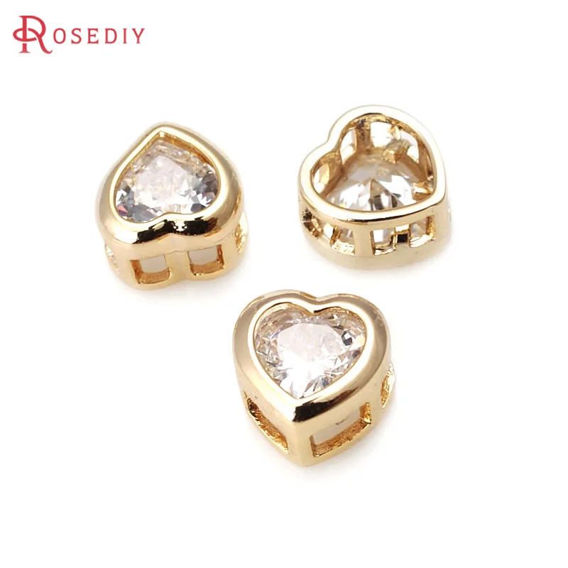 Grandi Perle Quadrate In Ottone Massiccio. 4 Mm. Perline Per Macram&egrave;. 20 Pezzi - Italia