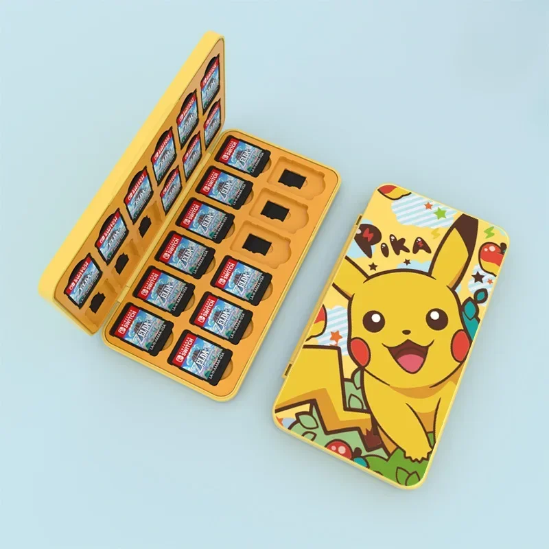 Switchライト　ピカチュウケース、保護フィルム、 microSD2GB Nintendo Switch ＆ Lite 兼用】 ニンテンドー スイッチ ライト