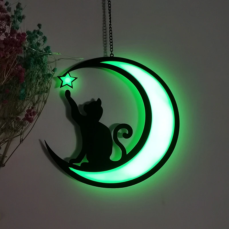 Kit De Pintura 3D De Gato Luminoso – Con Pegatinas Y Pinceles, Arte Creativo Para Niños De 3 A 12 Años