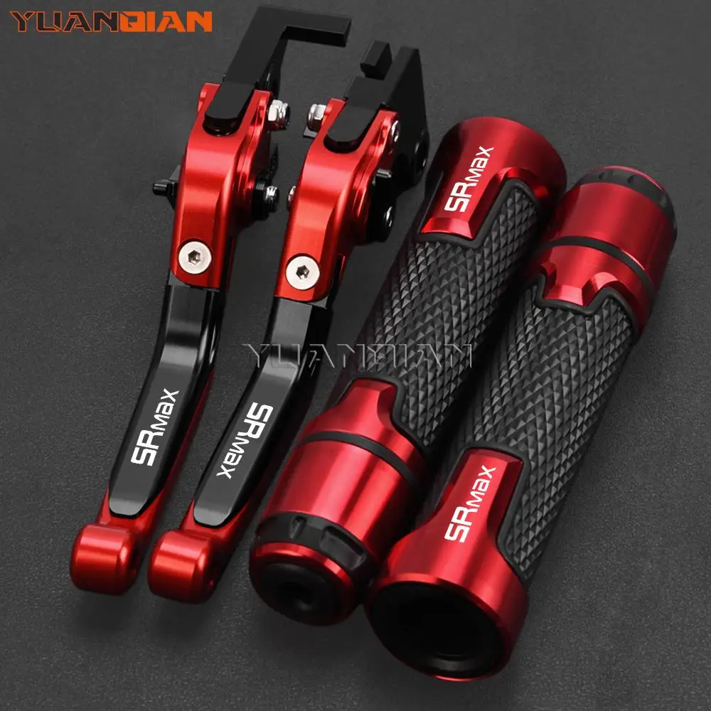 

For Aprilia SR MAX 125 SRMAX125 2015 2014 2013 2012 2011 Motorcycle Accessories Adjustable Brake Clutch Levers & Handlebar grips