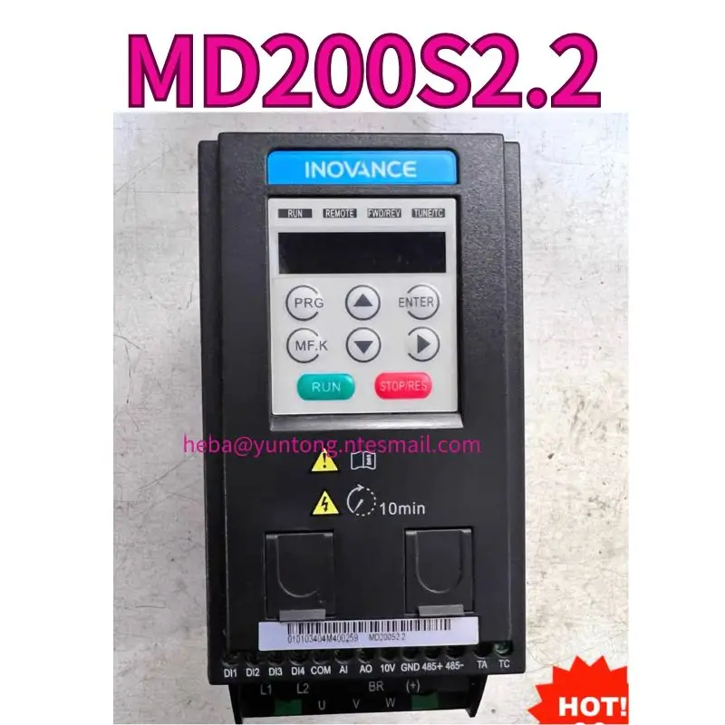 

Преобразователь частоты б/у MD200S2.2 220V 2.2KW