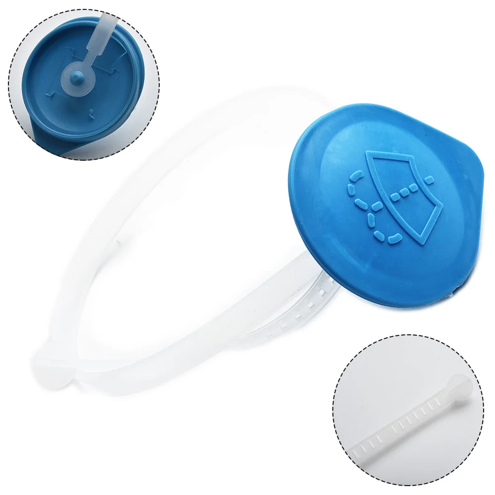 

CAR Windshield Washer Fluid Bottle Tank Cap Cover For Honda Civic 2007-2012 Blue Clear Windshield Washer Fluid Reservoir Cap