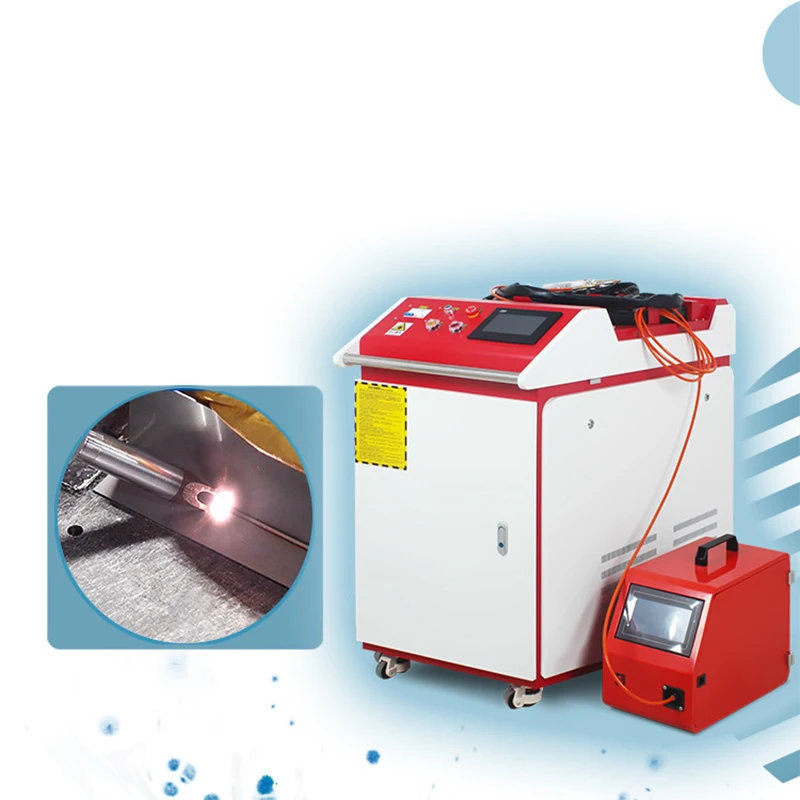 Máquina de solda e limpeza a laser a fibra portátil, 4 em 1, corte, 1500W, Rapyline