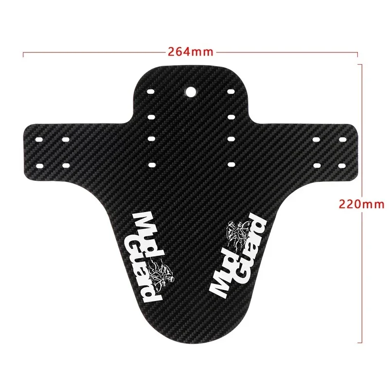 Colorful Bike Fenders MTB Road Front Rear Mudguard Mountain Bike Fender Carbon Fiber Cycling Fixing Accessories bicycle fender