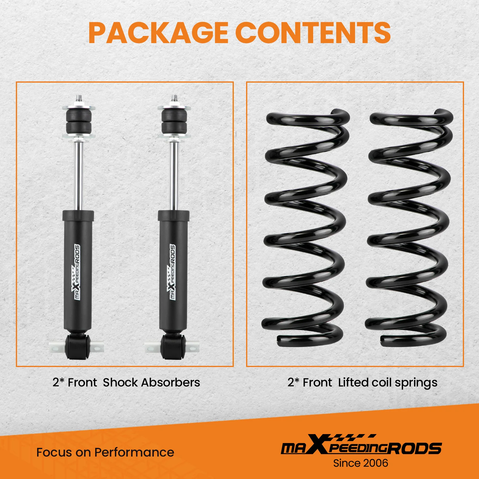 

MaXpeedingrods 2 "комплект выравнивающего подъемника для Dodge Ram 1500 2WD 2009-2018 Shock