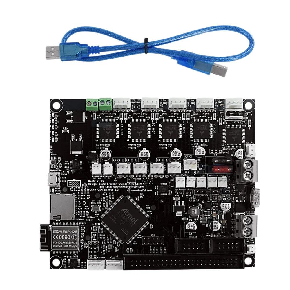 

Детали для 3D-принтера MKS Duet2 32-бит V1.0.4 с Wi-Fi интегрированной платой управления драйвера для Ender 3/5 Pro и оборудования с ЧПУ