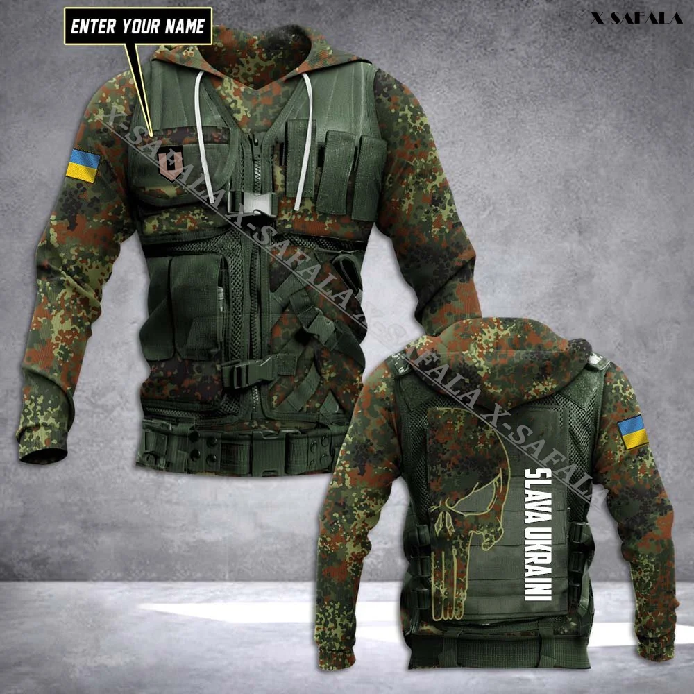 

Ukraine Army Territorial Defense Forces Camo Veteran 3D Print Shirt Hoodie Men Pullover Sweatshirt Hooded Jersey Tracksuits