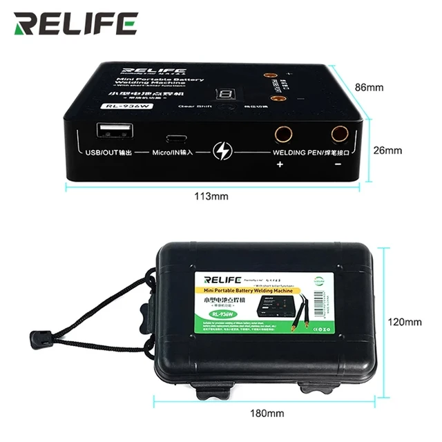 بنطاته للبطاريات RELIFE RL-936W V3.0 – لحام دقيق لشرائح وفلاتات البطارية 3