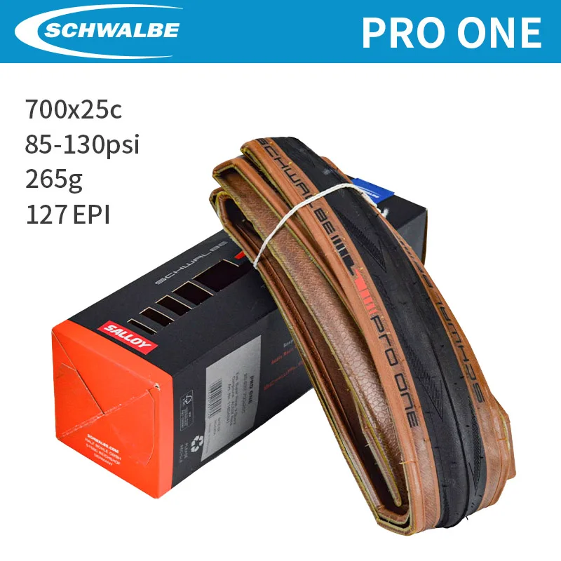 Pneumatico Schwalbe One TLE All Round 700x25c Pieghevole - Marrone, Tubeless Ready