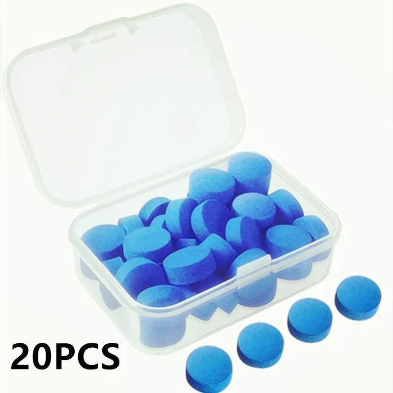 9/10/11/12/13mm Billiard Pool Cue Tips M Hardness Table Billiard Snooker Cue Stick Tip Accessories 20PCS pool cue tips billiard cue tips billiard accessories