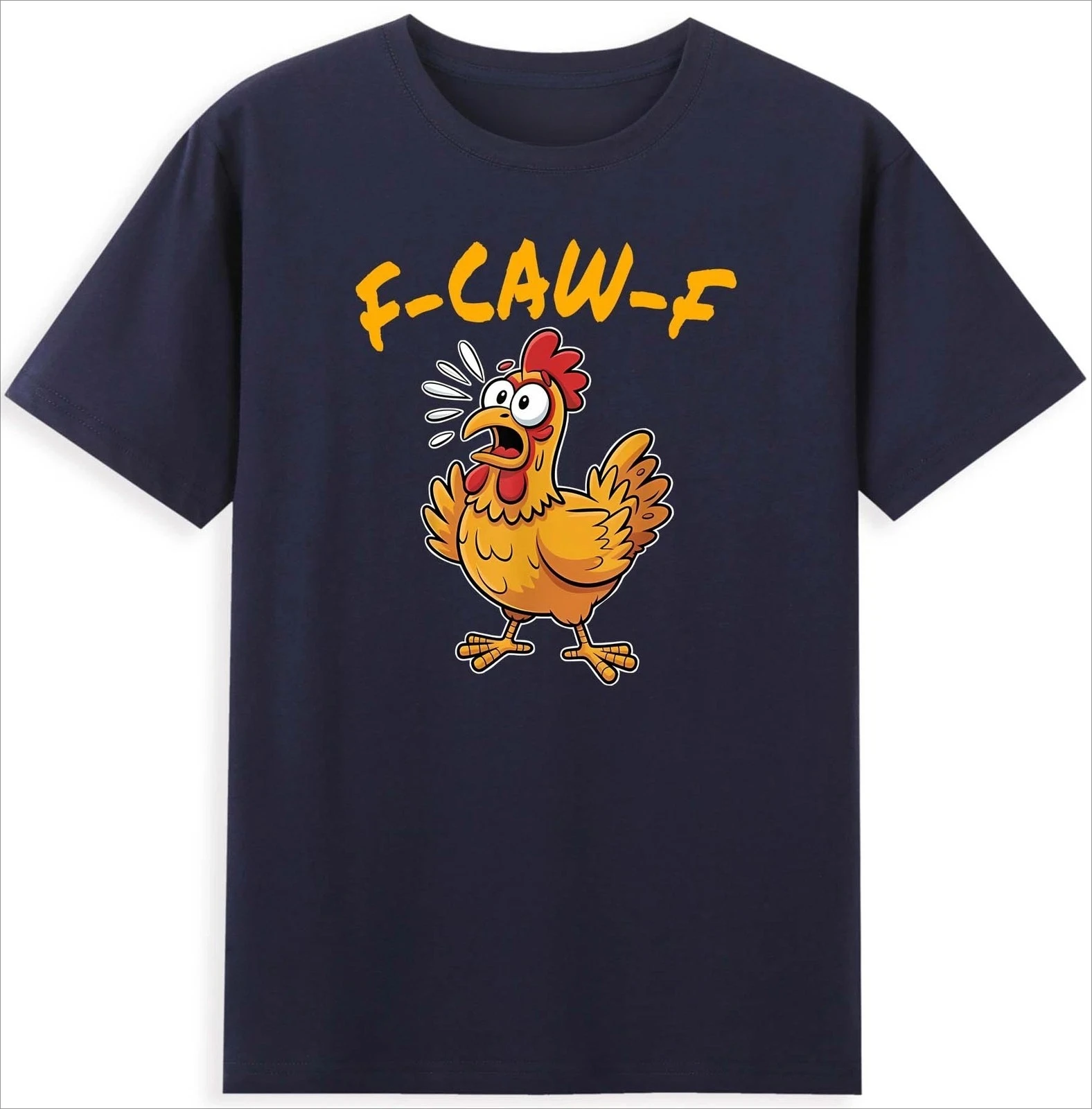 F-Caw-F Funny Chicken Humor F-Caw-F Quote Rooster Meme Maglietta - Foto 5