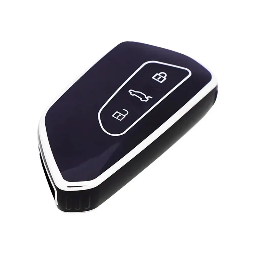 TPU Car Key Case Cover for VW Volkswagen/Golf 8 MK8 ID.3 ID.4 /Cupra/Skoda/Octavia A8/SEAT/Leon MK4 2020 2021/Formentor/Tarraco
