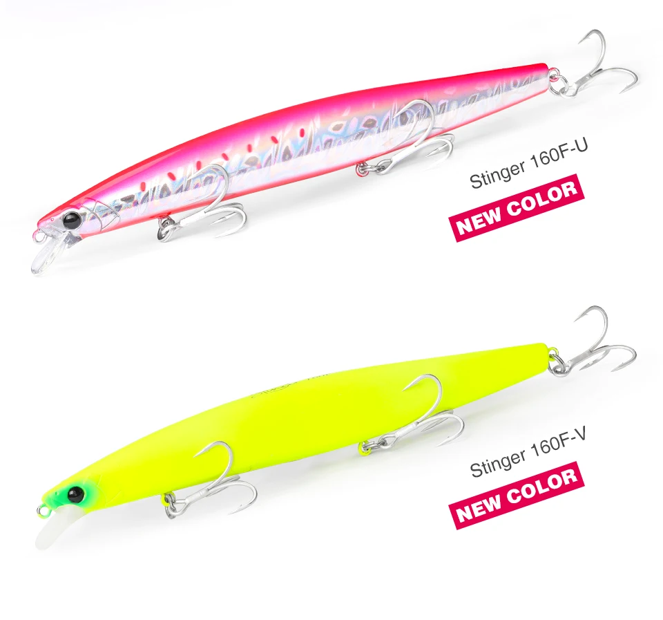 TSURINOYA 163mm 31g Schwimmende Minnow Angeln Köder STINGER DW110 160F Ultra-lange Casting Seebarsch Piura Meer angeln Köder – Detail 26