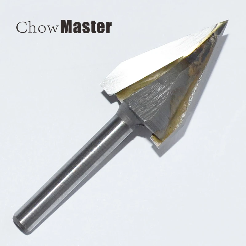 

6 * 22 * 45° V-shaped Knife (blade height 28MM) 3DV Computer Carving Knife Advertising Carving Knife 3D Chamfering Knife