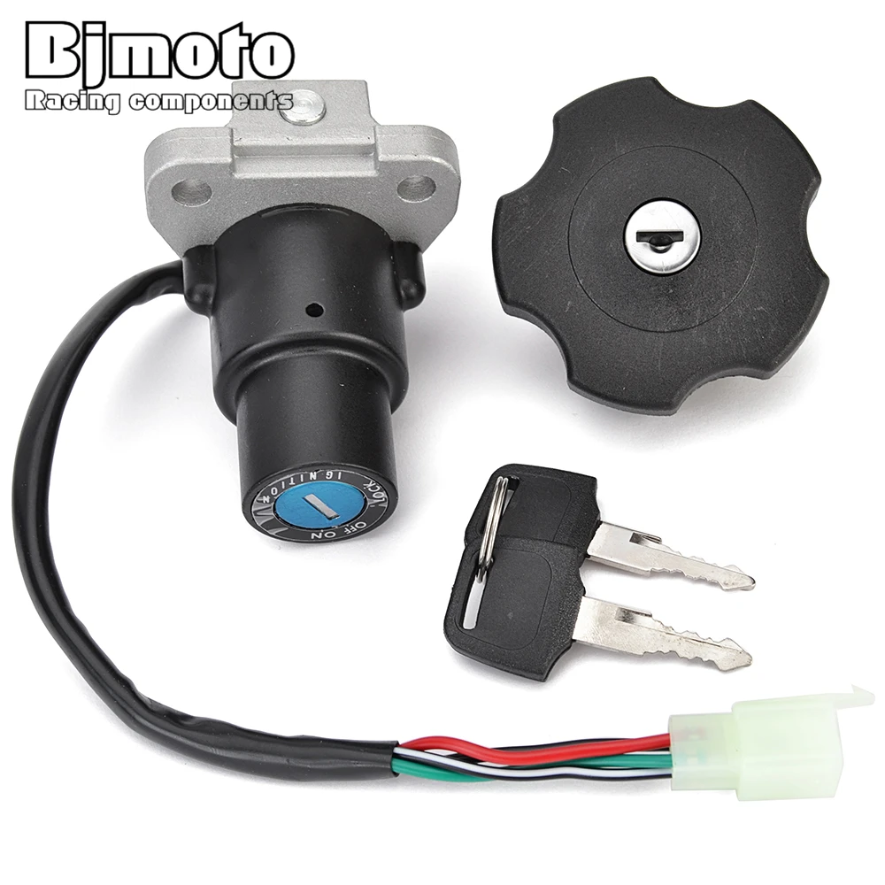 

XT 600 TW 200 Fuel Gas Cap Ignition Switch Seat Lock with Key Kit For Yamaha XT600 TW200 DT200 DT200R DT 200 R XT225 Serow 225