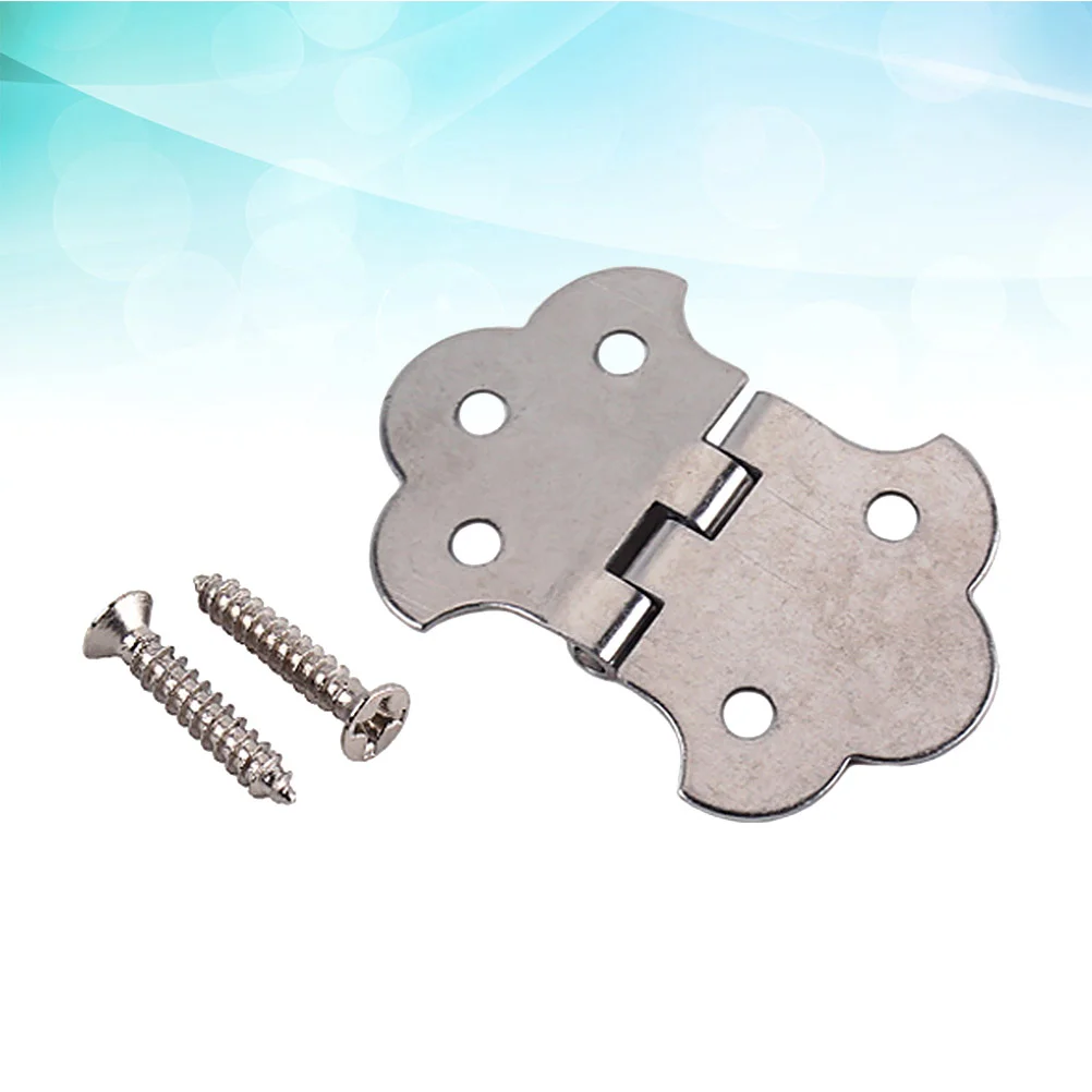 

1 Set Box Guitar 3 String, Metal Guitar Tailpiece, Lightweight, Metal Hinge Tailpiece with Screws for Box Guitar ( Silver )