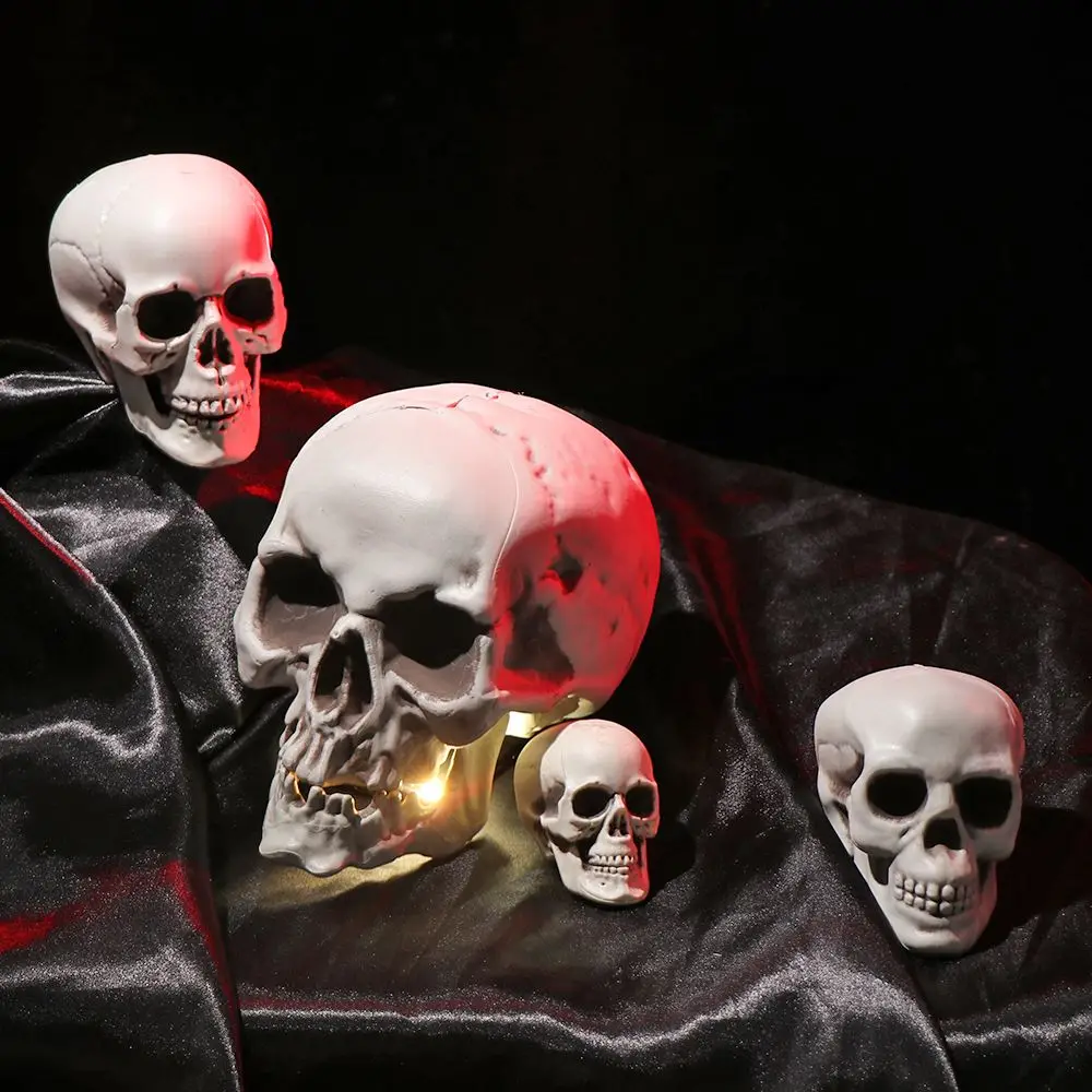Halloween skull prop for haunted house