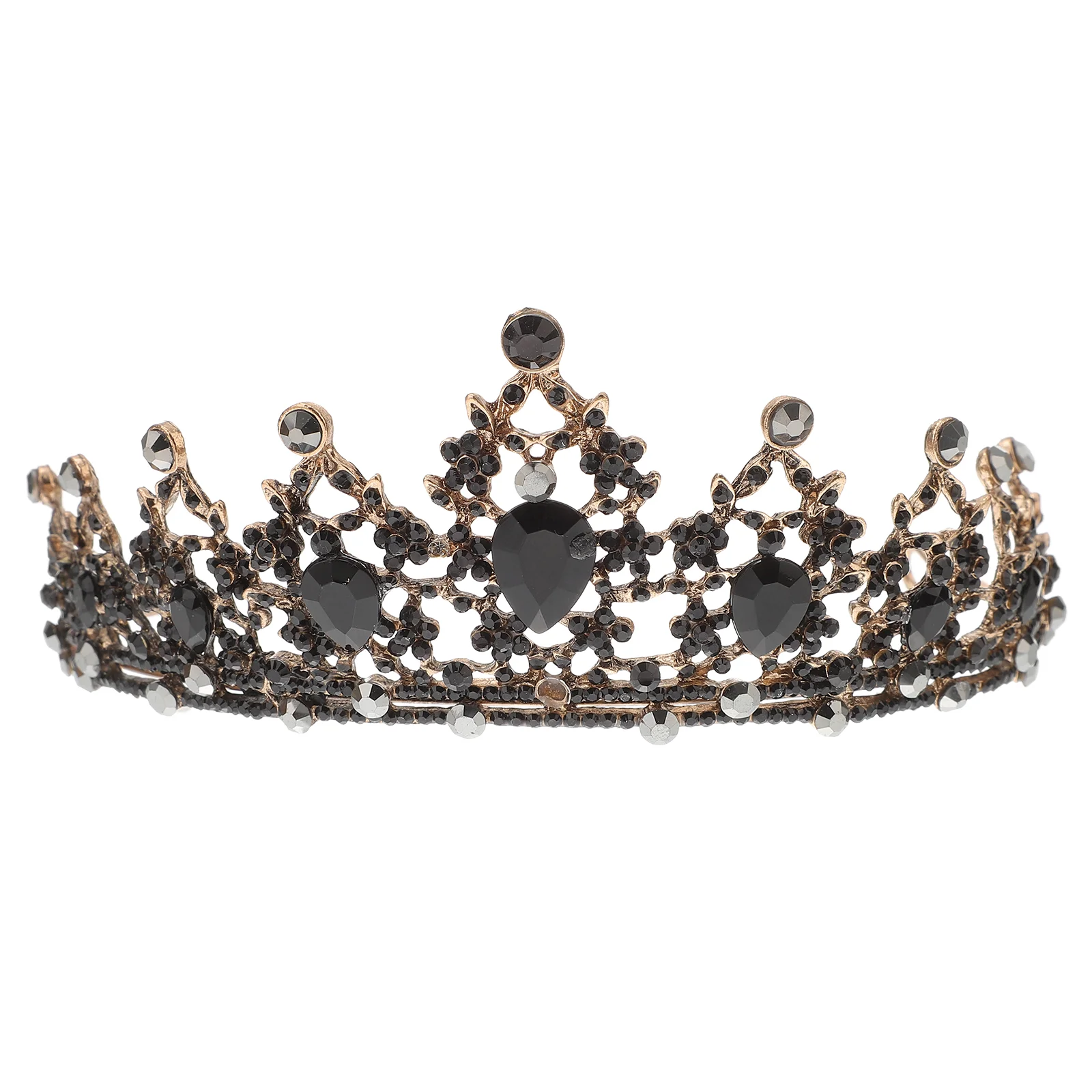 Bridal Crown Woman'S Retro Styled Pearl Headband Headdress Handmade Birthday Party Wedding Hair Accessories Jewelry Headwear