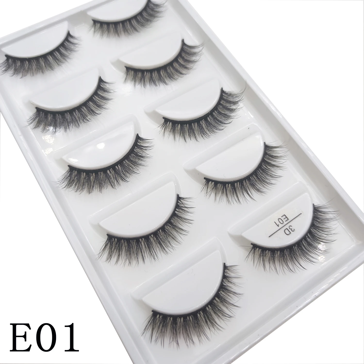 Faux 3D Mink Eyelashes 5 Pairs 30 Style
