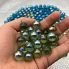 50/100 Pcs 14mm Glass Marbles Balls Charms Clear Pinball Machine Home Decor for Fish Tank Vase Aquarium Toys for Kids Children 1