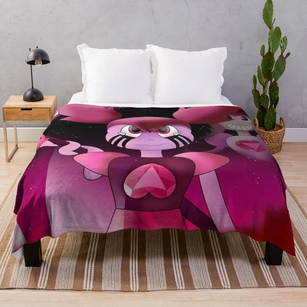 

Spinel (New) Throw Blanket Retro Blankets Decorative Bed Blankets