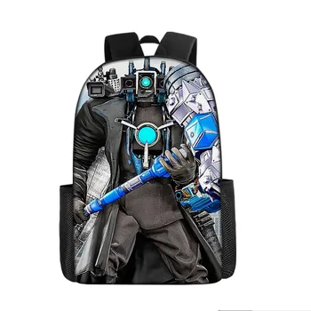 Skibidi toilet  monitor  Titan TV  speaker  backpack  student backpack 1