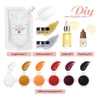 New Lip Gloss Making Kit Moisturizing Lip Gloss Base Diy Raw Material Tool Kit Shiny Glitter Lip Tints Glaze Handmade Cosmetic 5