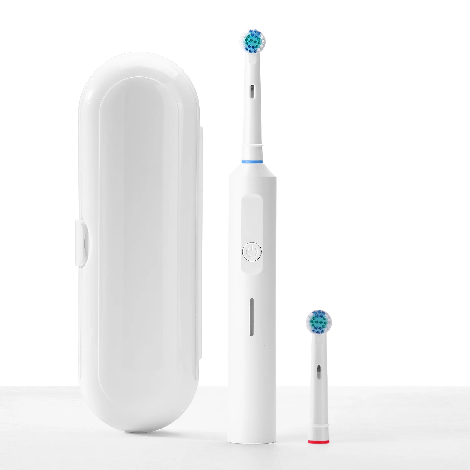 

Вращающаяся электрическая зубная щетка Новые поступления подходит для ежедневной чистки полости рта 3 режима превосходная USB Чистящая зубная щетка 2 сменных насадки