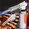 Outdoor Camping Flame Gun Torch BBQ Cooking Supplies Portable Gas Burner Welding-Burner Gun Head Cooking Welding Kitchen Tools 1