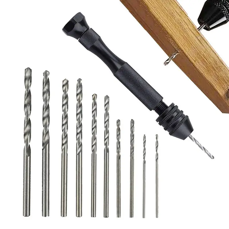 

Бур-тиски, ручное сверло с ручной дрелью и стандартными битами, эргономичный точный дизайн для металла и дерева