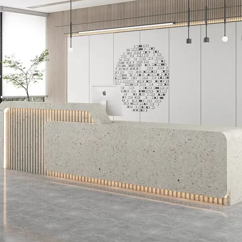 Cash Register Business Reception Counter Shop Desk Motion Office Desks Folding Wall Table Computer Tables Hallway Bellezza
