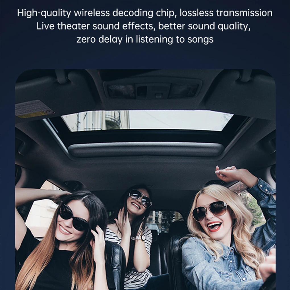 Фото Bluetooth-совместимый портативный передатчик 5,1, 10 м, яркий, противоскользящий приемник, адаптер для компьютера, радио, телевизора №5