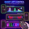 Truck windshield control flexible led eye animation display smart scrolling message eye Soft LED Sign Board for trucks light 2