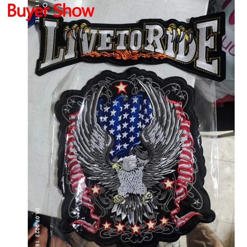 Patch Brodé Patch Indien Patch Motard Thermocollant Pour