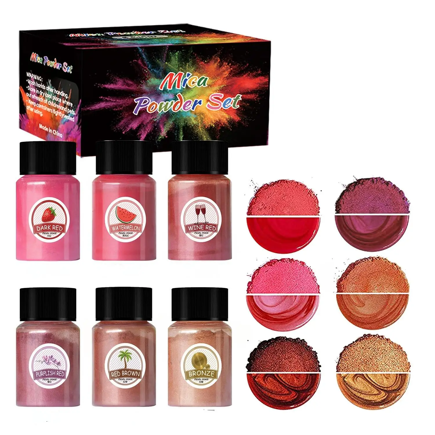 Pearl Resin Pigment Set 1