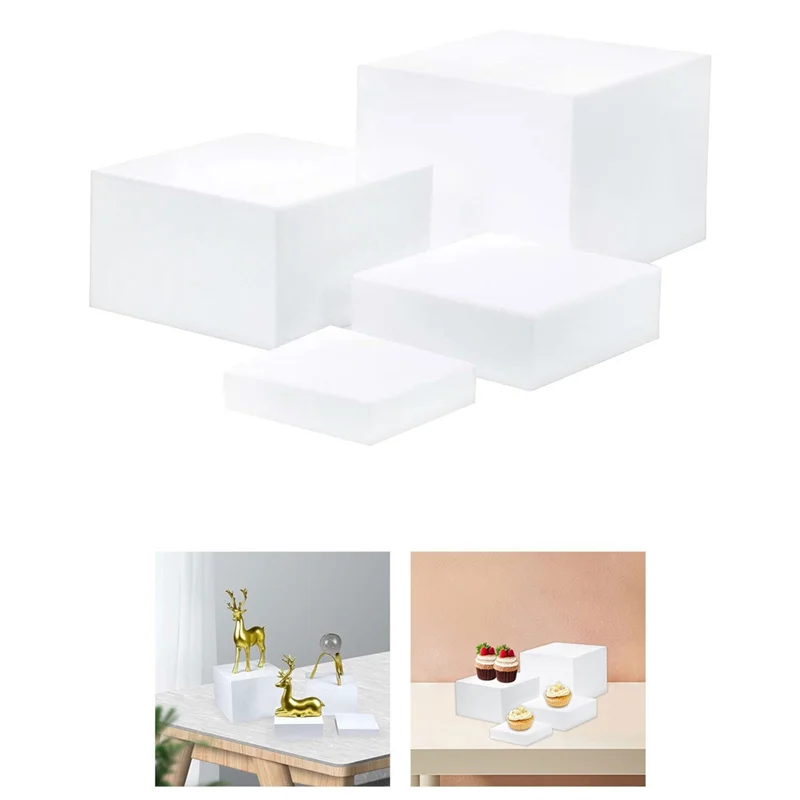 et Display Stand Cube Cake Stand Food Dessert et Riser