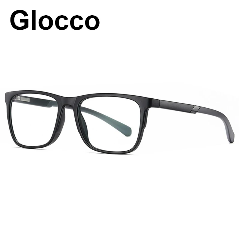 Men's Oversized Square Reading Glasses TR90 Antifatigue Computer Clear Glasses Business Hyperopia Prescription Eyeglasses +2 +3 3