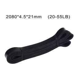 Heavy Duty Elastic Exercise Bands for Muscle Training and Full Body Workouts (Black)