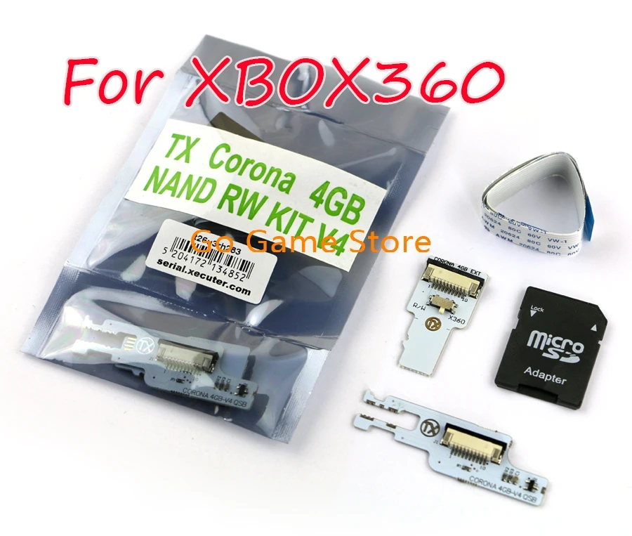 For Xbox360 (QSB V4) 4GB NAND RW KIT 4G SD Made In China
