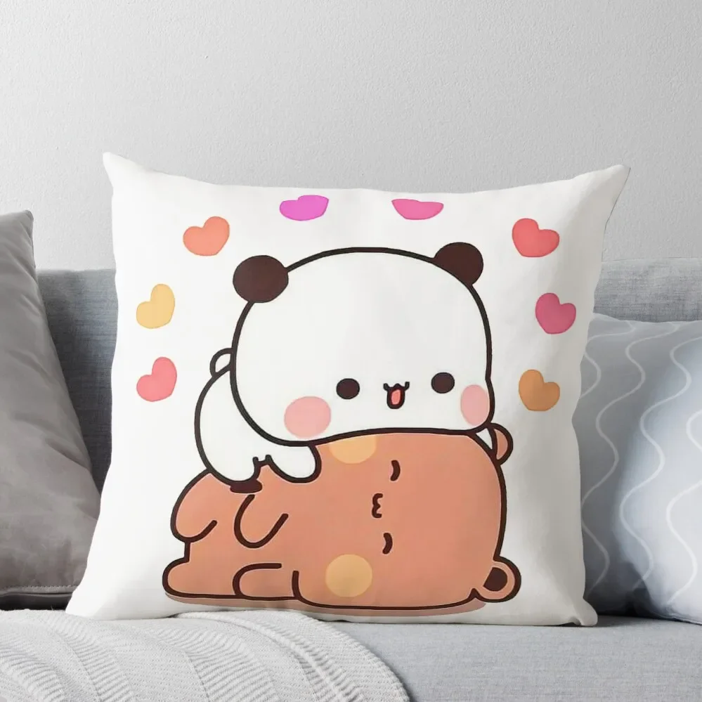 

PANDA BEAR, bubu dudu Cuddling Throw Pillow christmas cushions covers Sofa Cover Cushion Cover Luxury