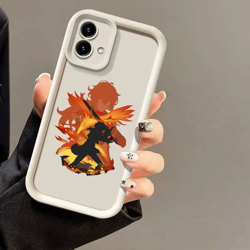 Genshin Impact Anime Phone Case - Stylish and Durable Protective Cover