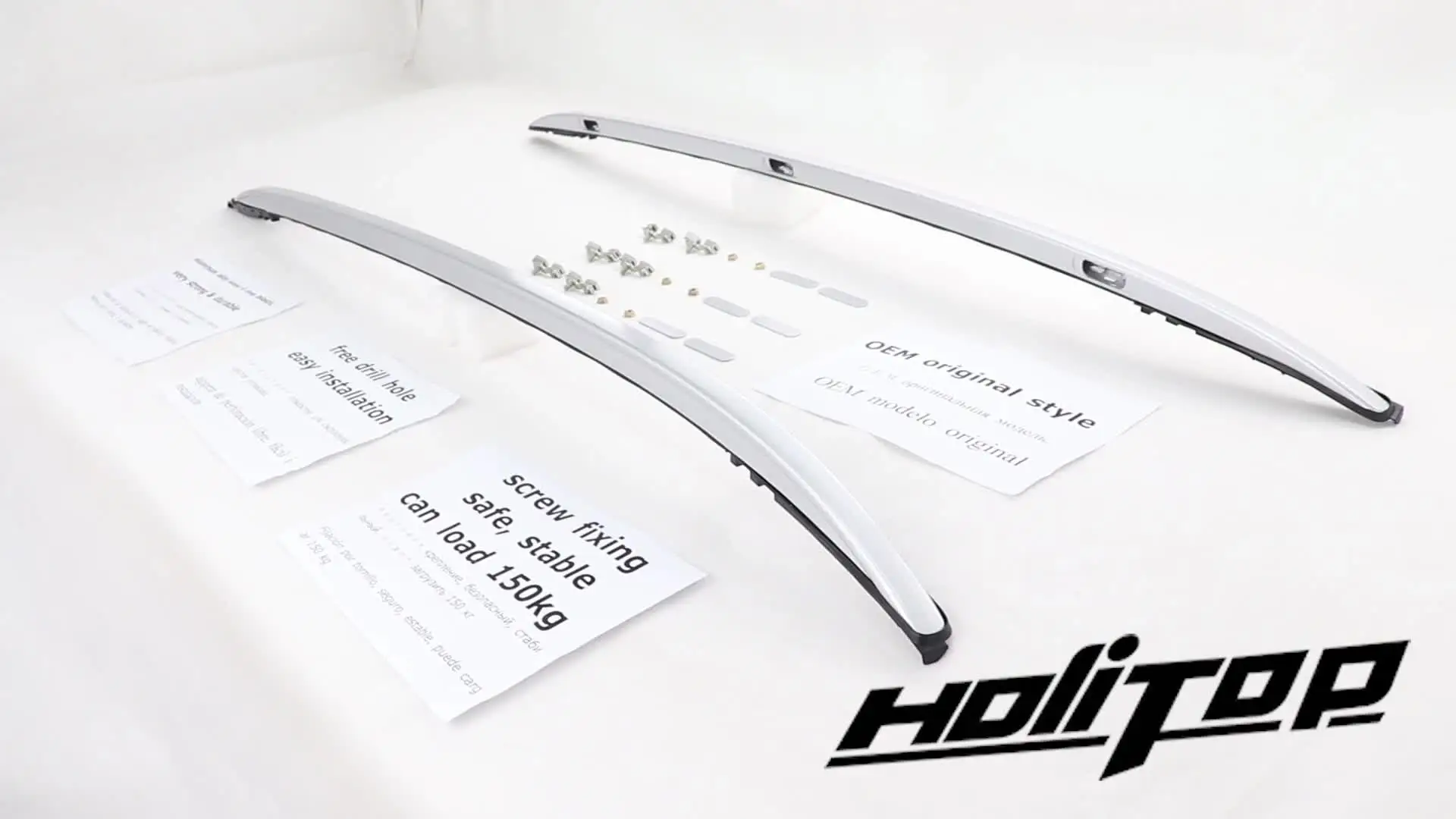 LICYAN 2 Pièces Pour Toyota CHR 2017-2021 Barres De Toit Railing Porte- Bagages De Voiture, Aluminium Barre Transversale De Galerie De Toit