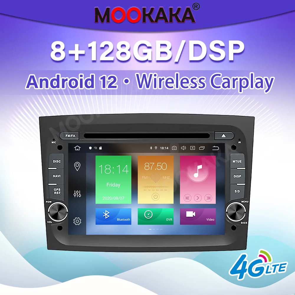 

Car Radio For Fiat Doblo 2016-2018 Multimedia Player GPS Navigation Touch Screen DSP Stereo Autoradio Head Unit