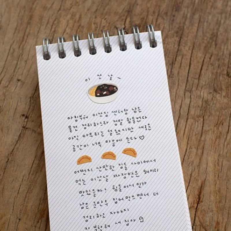 Korea Suatelier Food Trip6 Sticker Cute Japan Style Foods Scrapbooking Journaling Decorative Sticker Stationery Craft Supplies