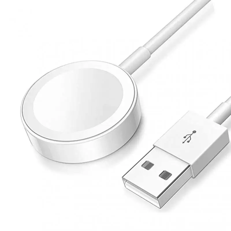 Портативный зарядный кабель QI Smart USB для часов магнитная Беспроводная зарядная