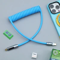 240W Spring Liquid Silicone Digital Display USB C