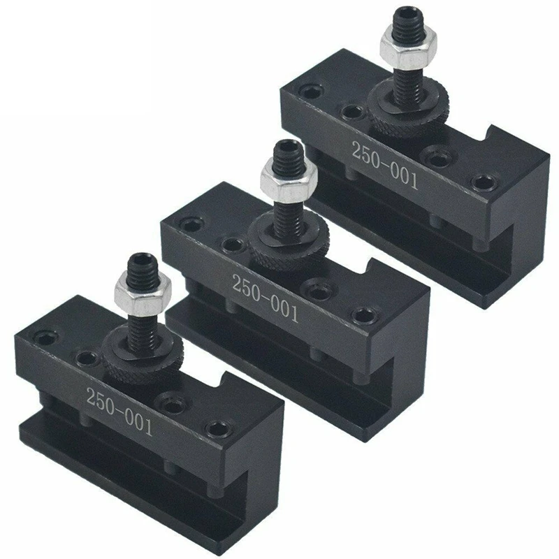 3Pcs Quick Change Turning and Facing Lathe Tool Holder Bracket 250-001CNC Tool POST tool holder lathe tool holder