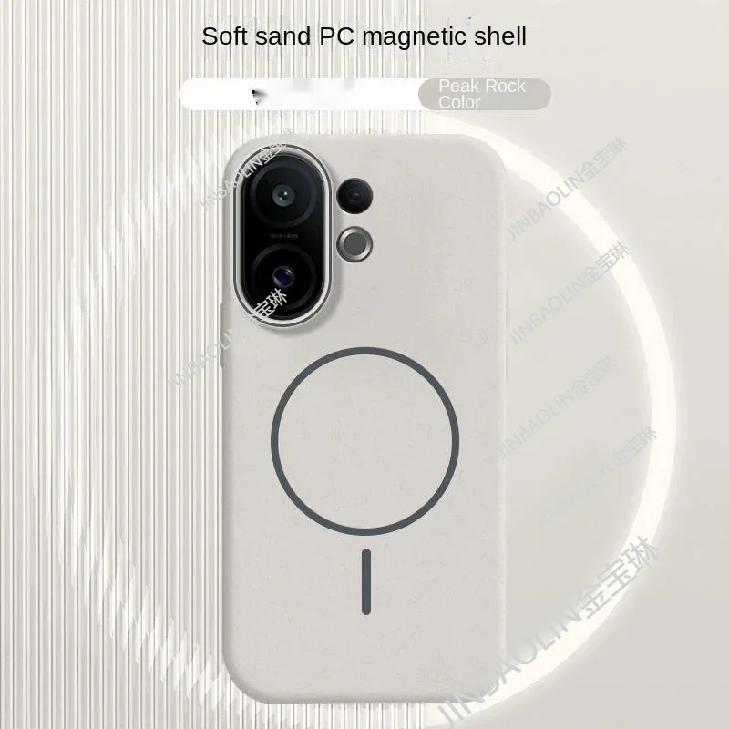 Magnetic Luxury Matte Armor Shockproof Case with Magsafe Compatibility